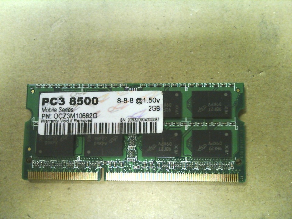 оперативная память OCZ OCZ3M10662G